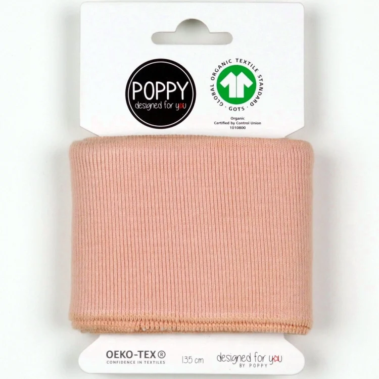 Cuff Bündchen Uni, rosa
