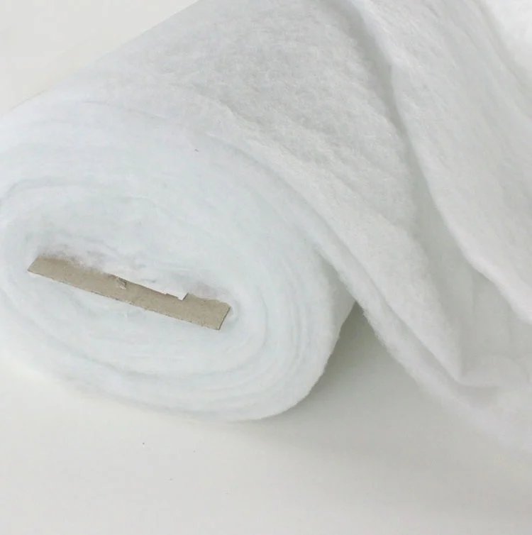 Dacronwatte Volumenvlies weiss, 100 g/lfm