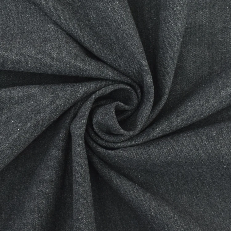 Dekostoff Canvas Melange, anthrazit