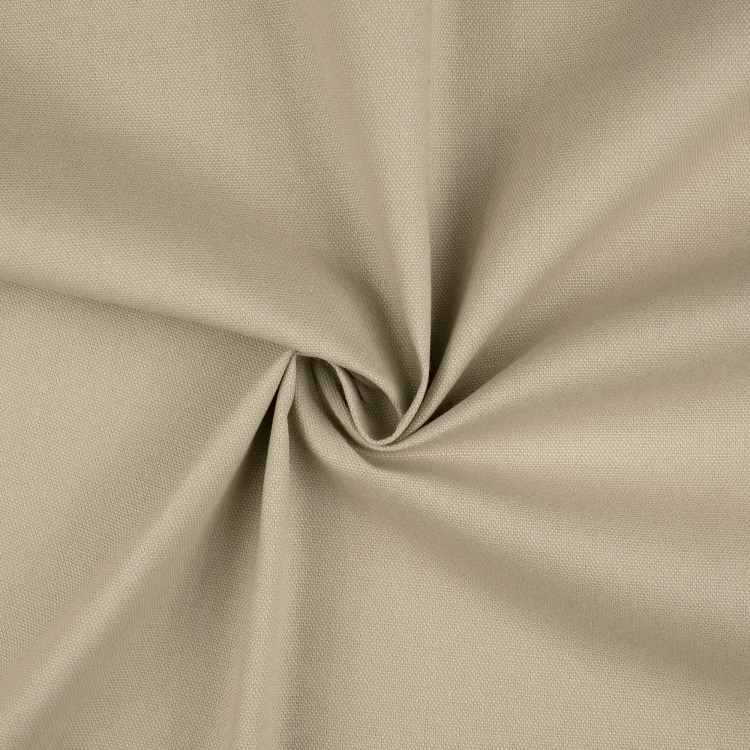 Dekostoff Canvas Stoff uni, sand