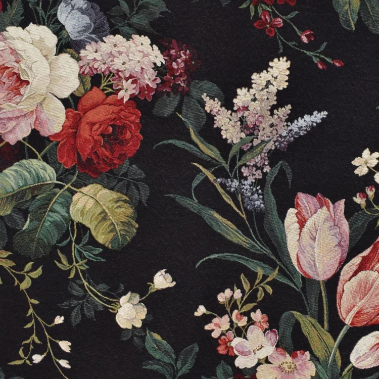 Dekostoff Gobelin Vintage Bouquet