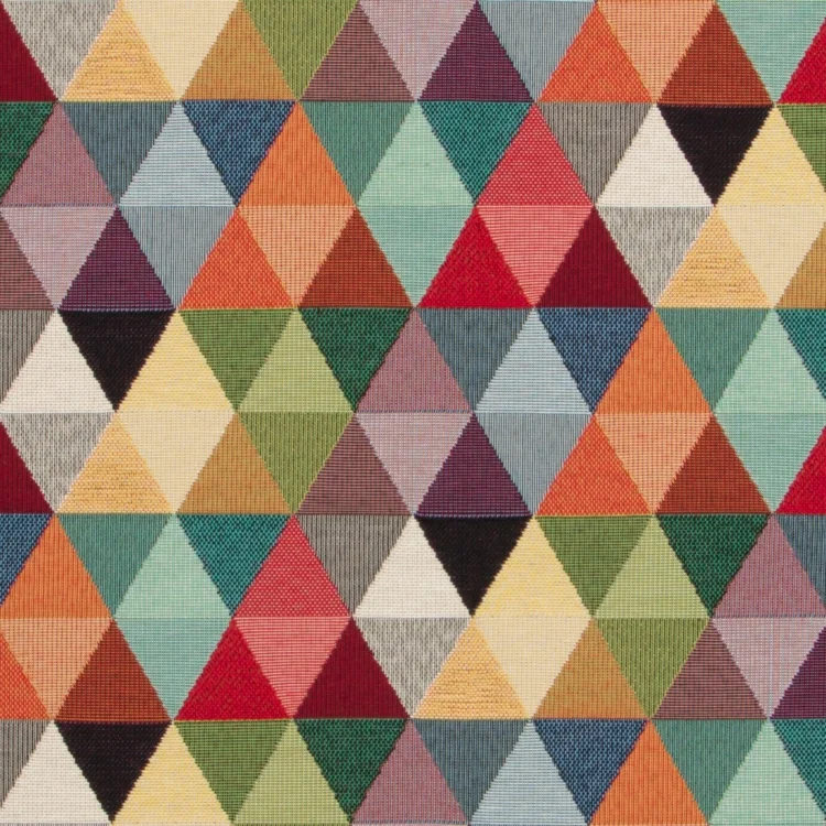 Dekostoff Gobelinstoff Colorful Diamond