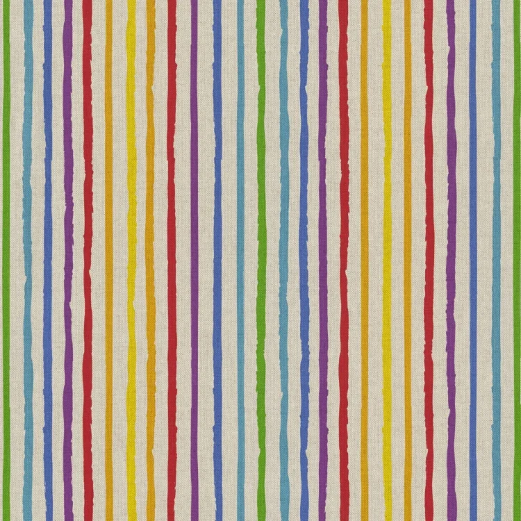 Dekostoff Halbpanama Unicorn Stripes