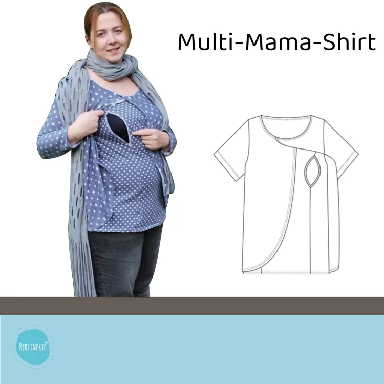 E-Book Berlinerie Stillshirt Multi-Mama-Shirt