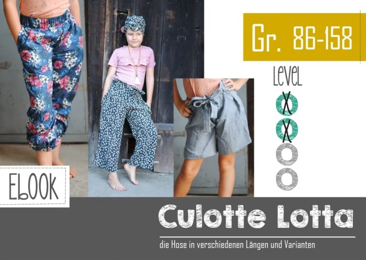 E-Book FeeFeeFashion Culotte Lotta Kids