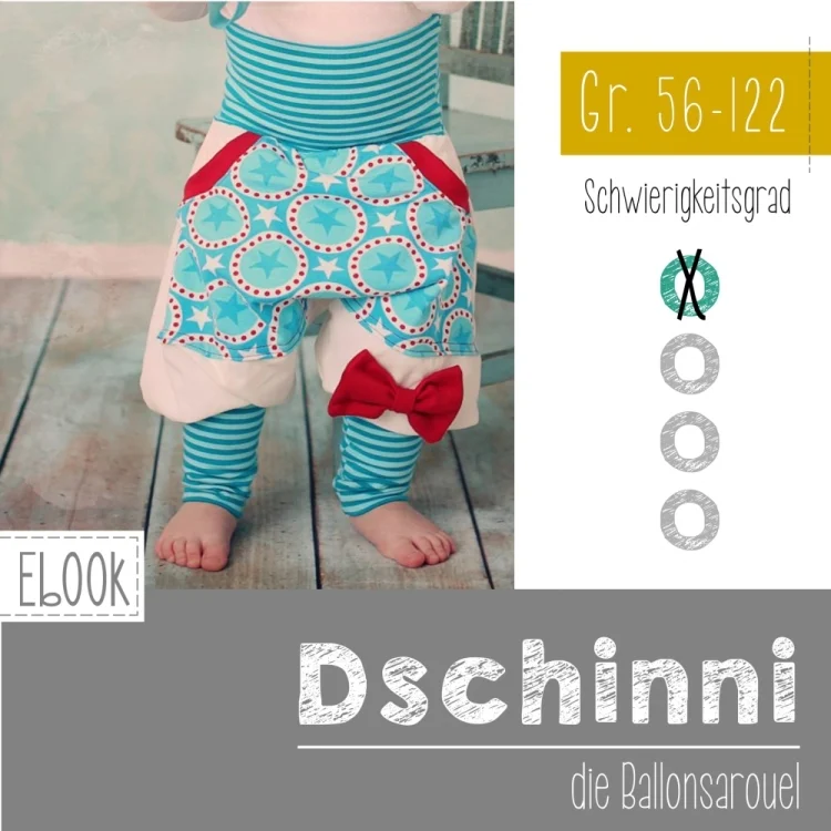 E-Book FeeFeeFashion Pumphose Dschinni