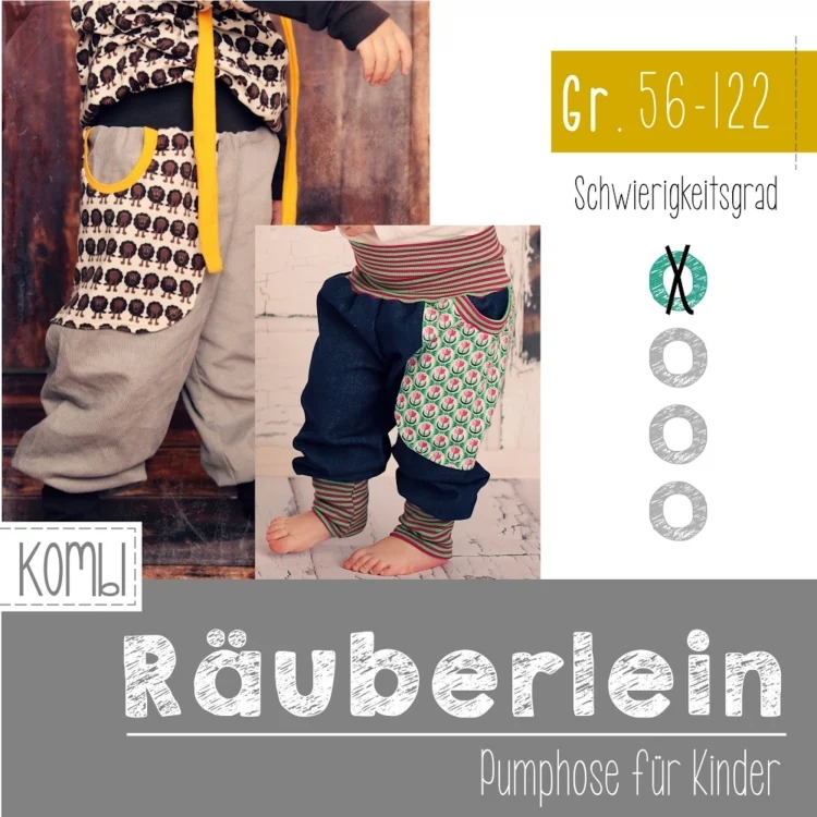 E-Book FeeFeeFashion Pumphose Räuberlein