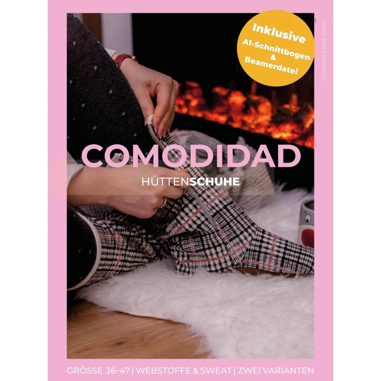 E-Book LaLilly Herzileien Hüttenschuhe Comodidad Gr. 36-47
