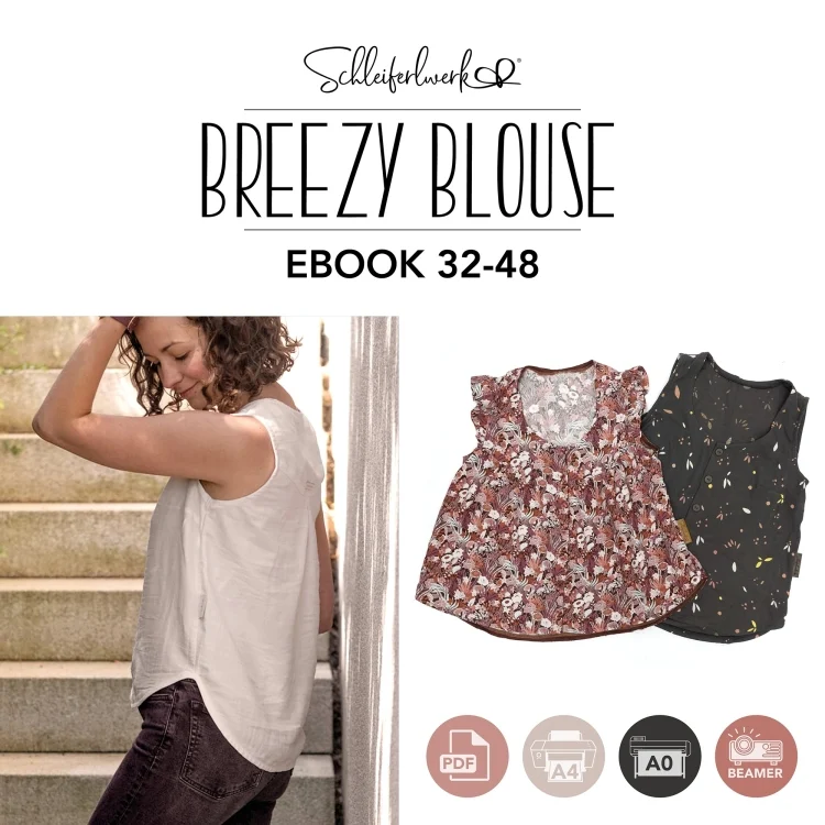 E-Book Schleiferlwerk Breezy Blouse Damen