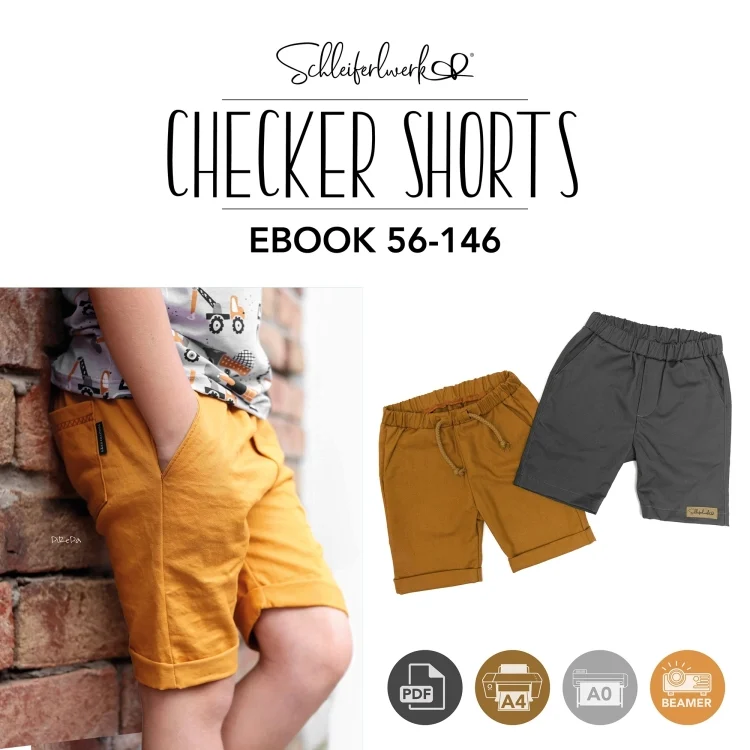 E-Book Schleiferlwerk Hose Checker Shorts