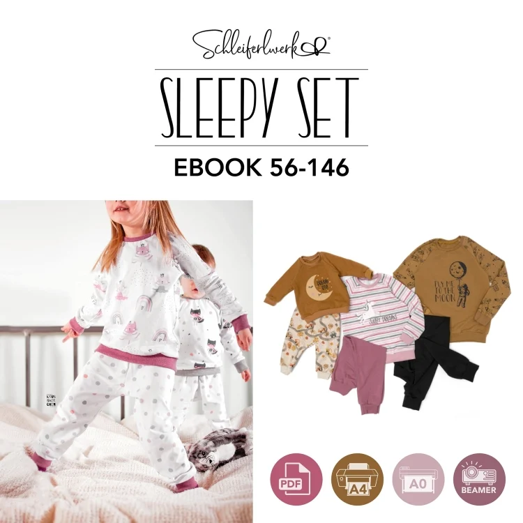 E-Book Schleiferlwerk Schlafanzug Sleepy Set