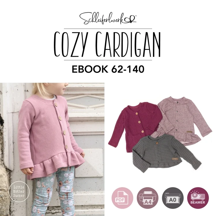 E-Book Schleiferlwerk Strickjacke Cozy Cardigan