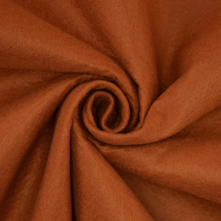 Filzstoff terracotta