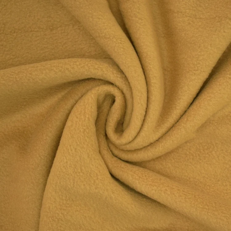 Fleece Antipilling ocker