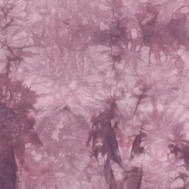 French Terry Batik, pflaume