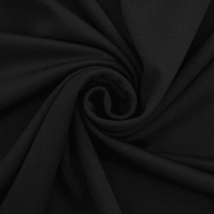 Funktionsjersey Uni, schwarz