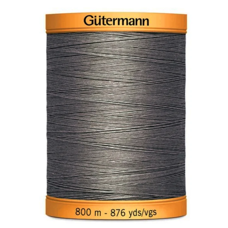 Gütermann C NE 50 Baumwollgarn 800 m, mausgrau