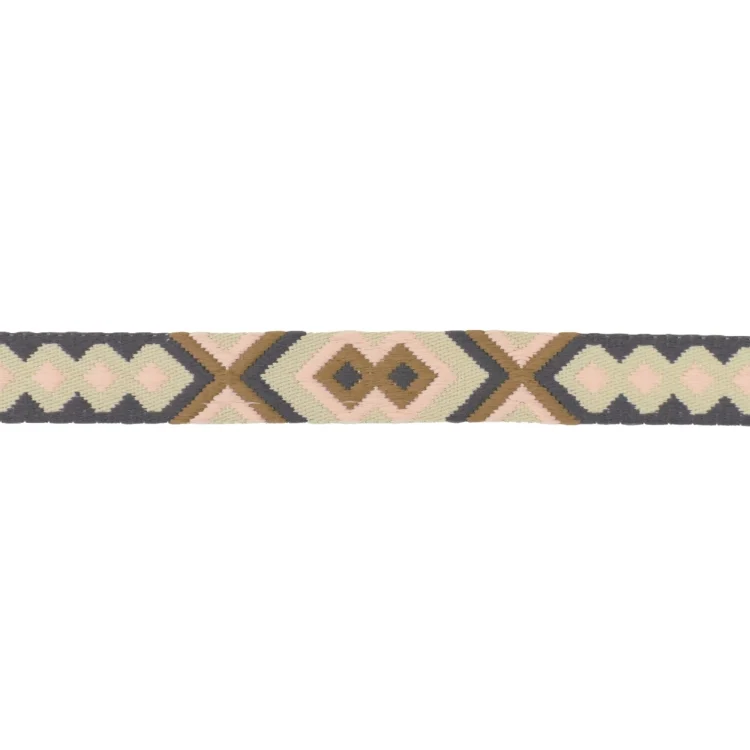 Gurtband Ethno 38 mm, rosa