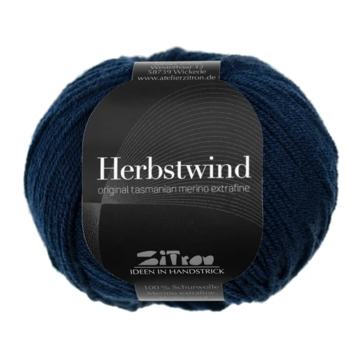 Atelier Zitron Herbstwind - 07 marineblau