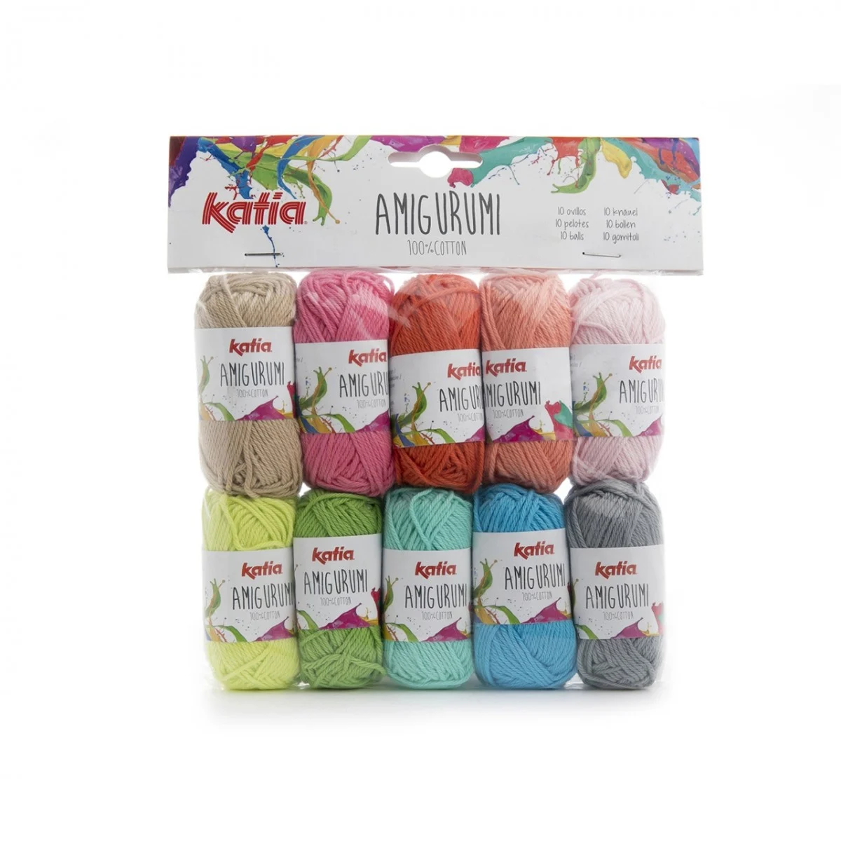 AMIGURUMI - COLORES 301-310 (S03)