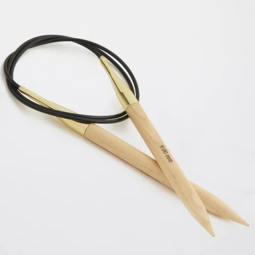 Rundstricknadel 7,00 mm - 150 cm - KnitPro Basix Birch