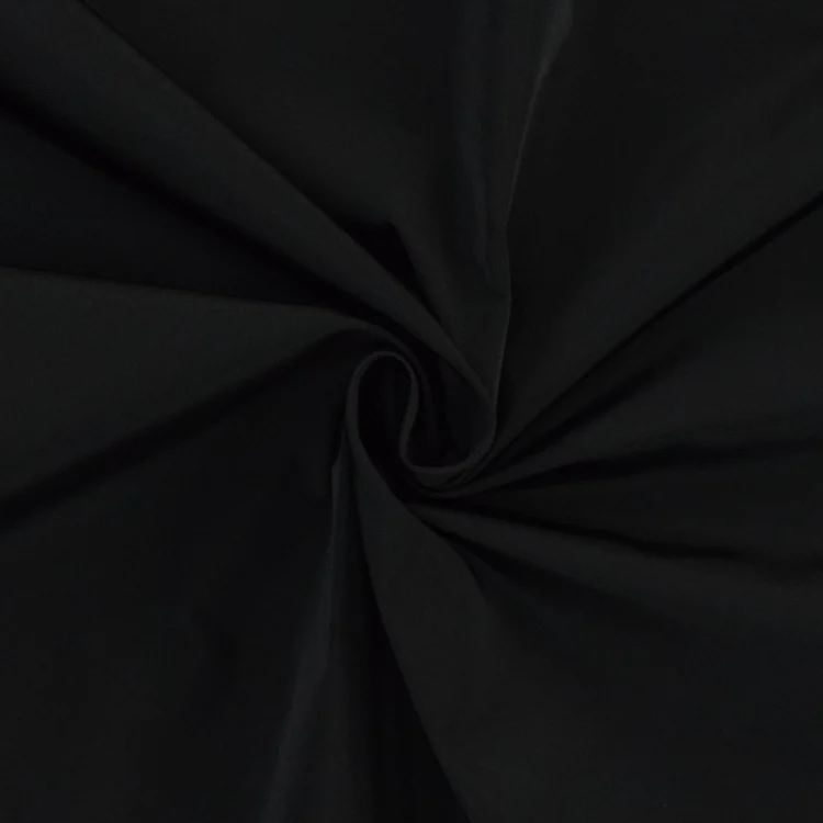 Leichter Jackenstoff Memory, schwarz