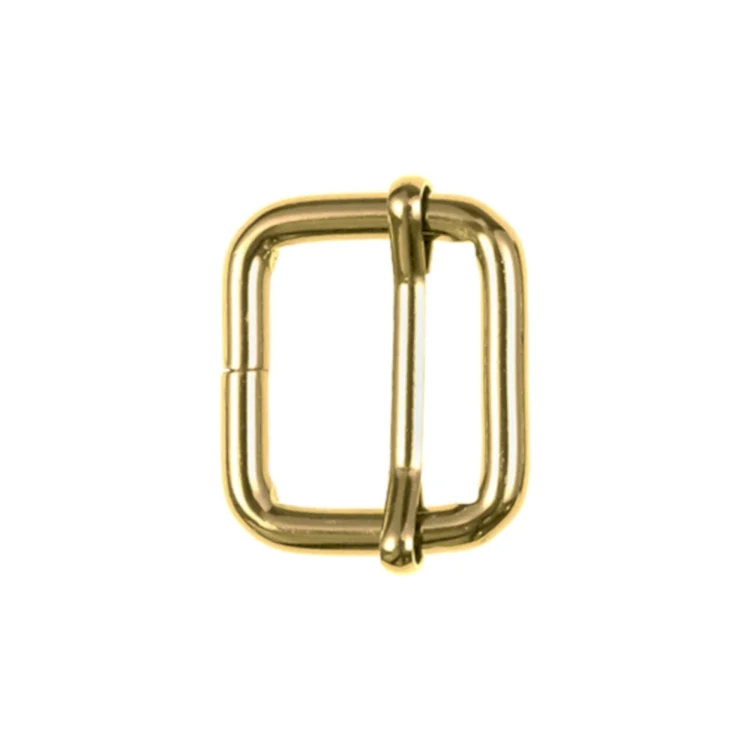 Leiterschnalle 25 mm, gold