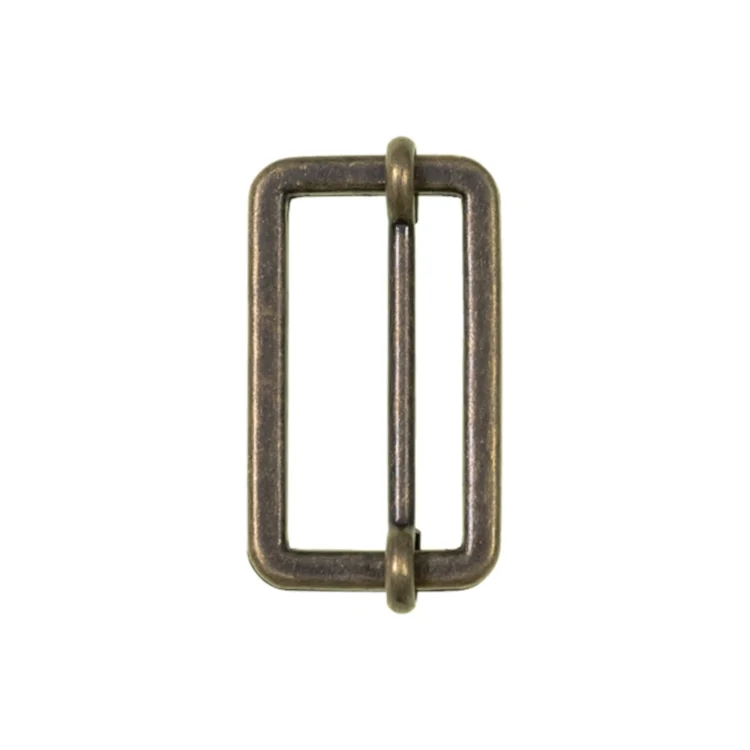 Leiterschnalle 30 mm, altgold