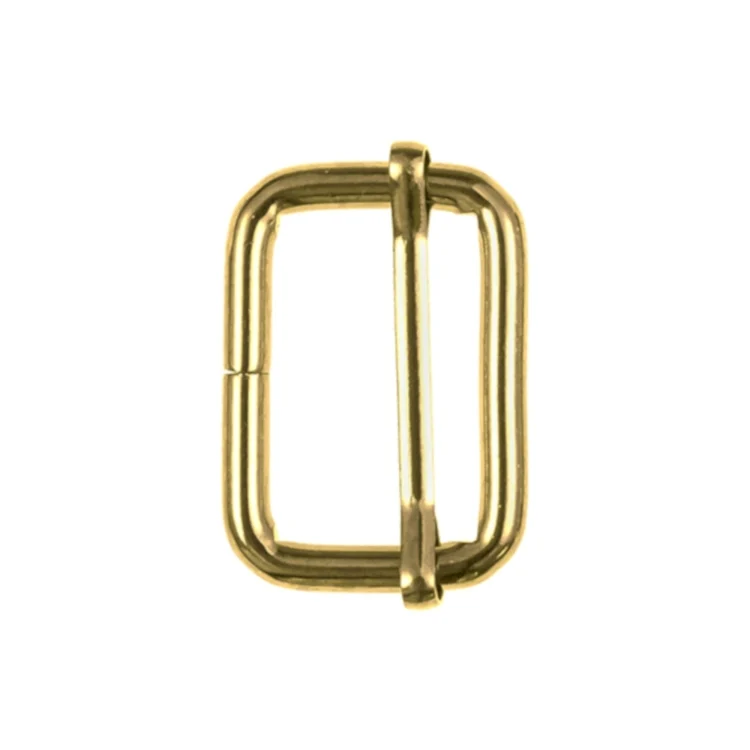 Leiterschnalle 30 mm, gold