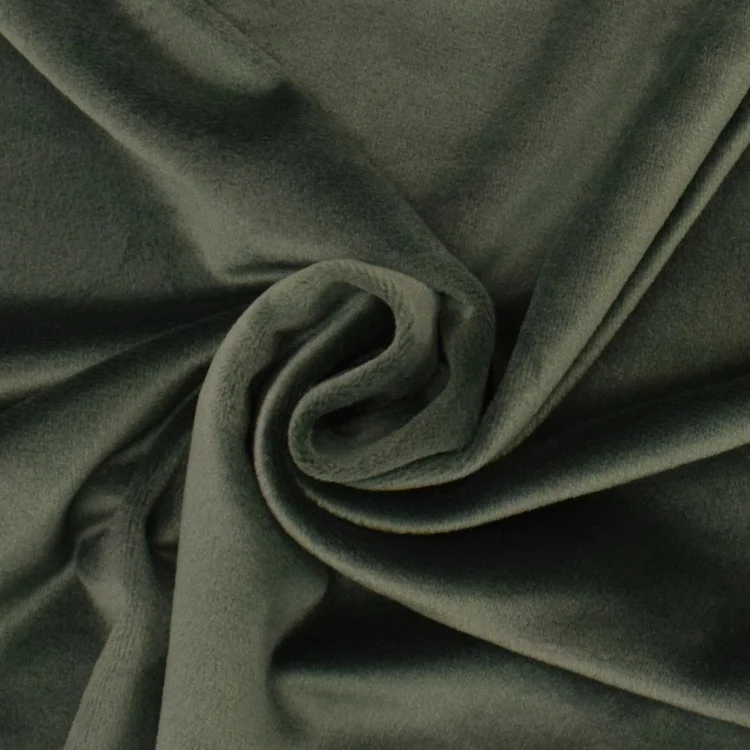 Nicki-Fleece uni, olivgrün