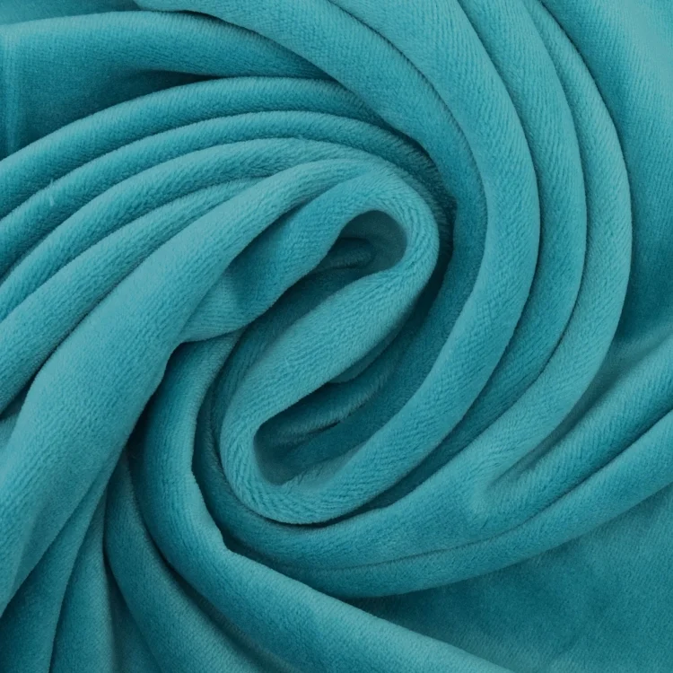 Nickistoff uni, aqua