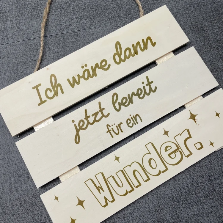 Plotterdatei Selbernähen.net Bereit für ein Wunder