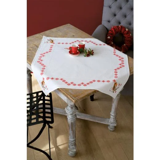Vervaco - Tischdecke Rotkehlchen