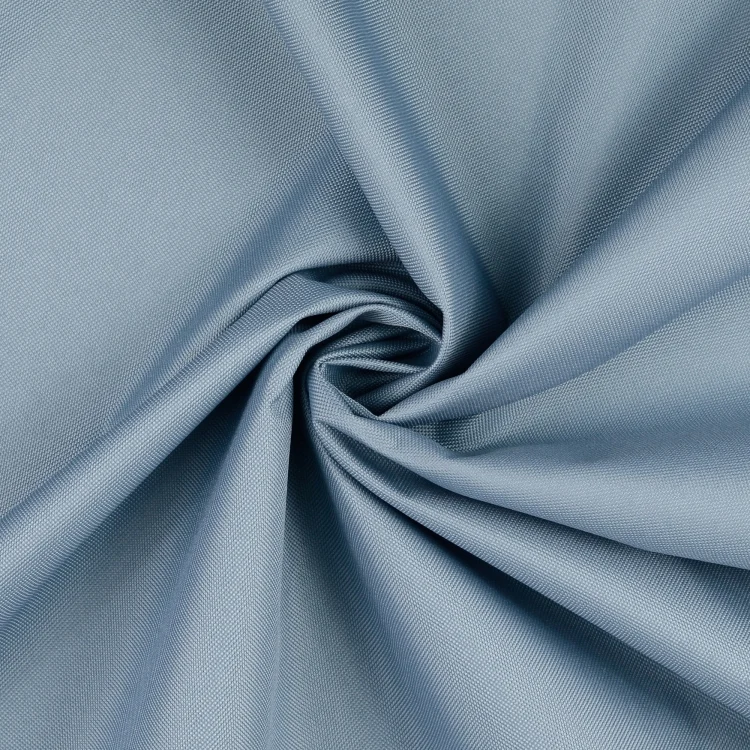 Polyester Outdoorstoff uni taubenblau