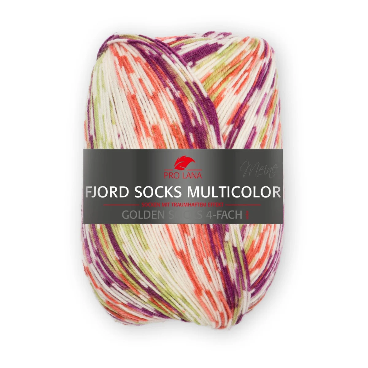 FJORD SOCKS MULTICOLOR - FUCHSIA/ ORANGE (480)