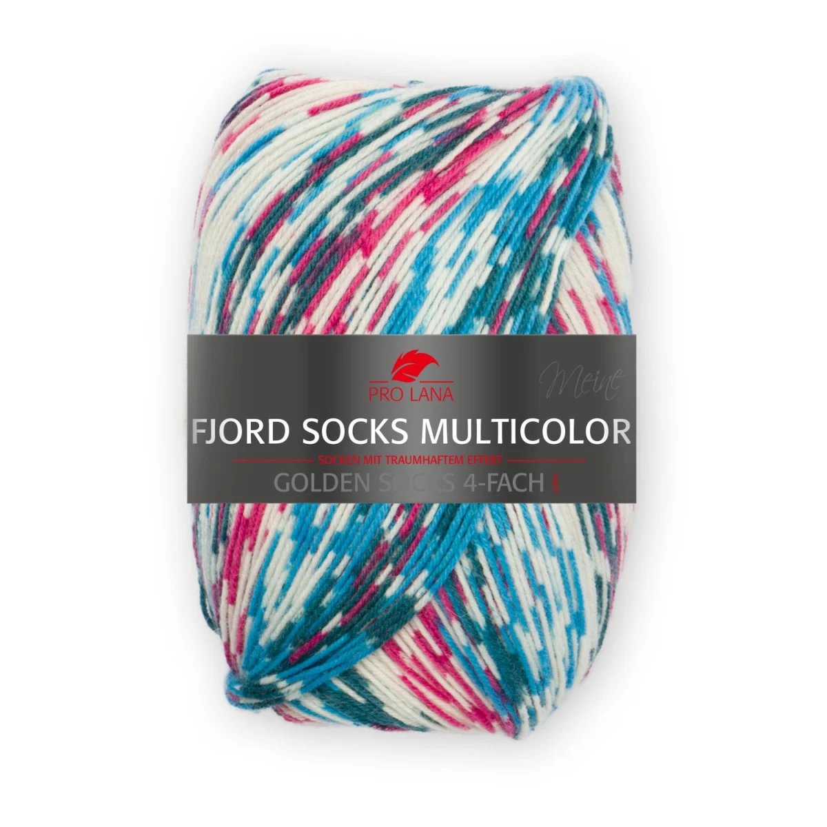 FJORD SOCKS MULTICOLOR - TÜRKIS/ PINK (484)