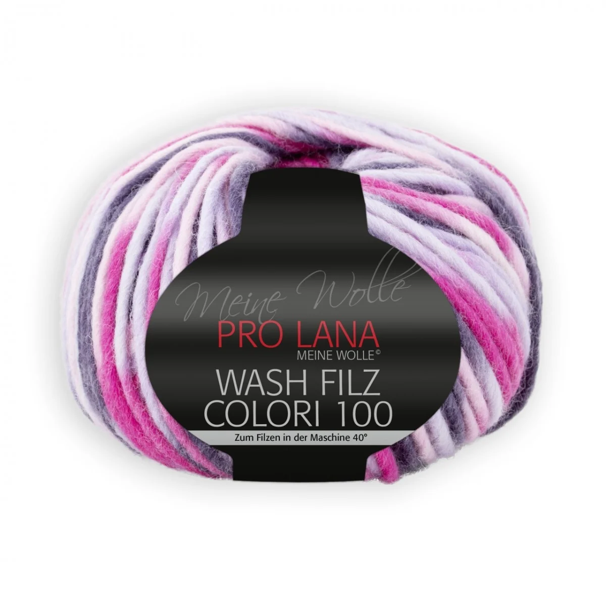 WASH-FILZ COLORI 100 - ROSA/ PINK (710)