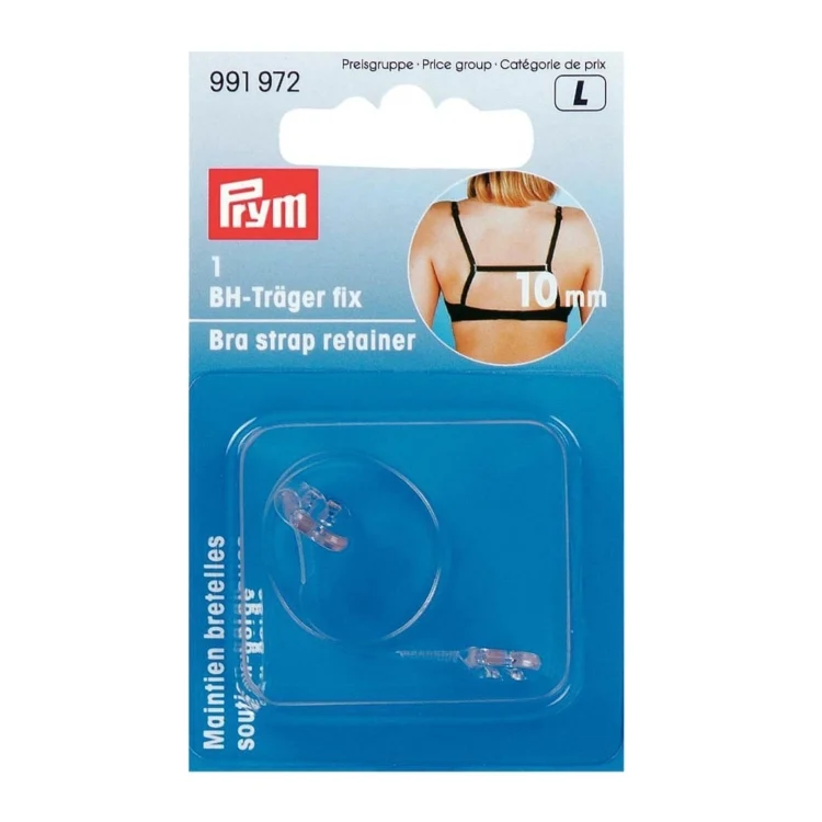 Prym BH-Träger fix 10 mm, transparent
