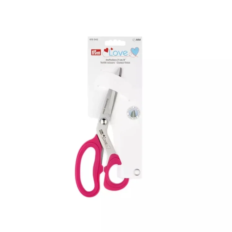 Prym Love Stoffschere 21 cm, pink