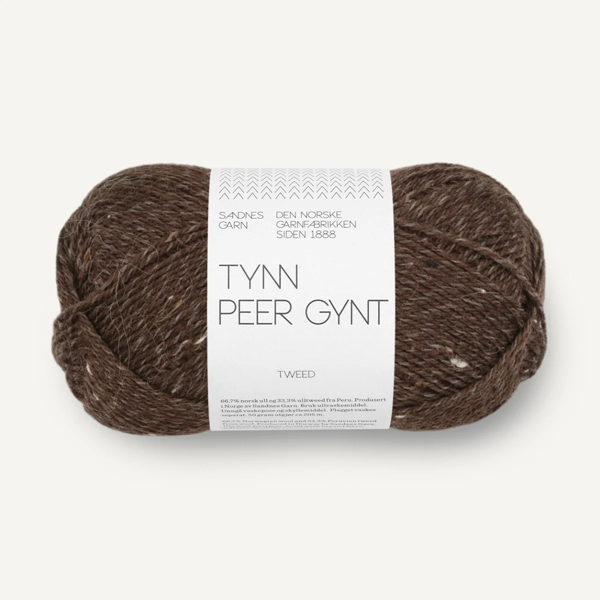 TYNN PEER GYNT - DARK BROWN TWEED (3085)