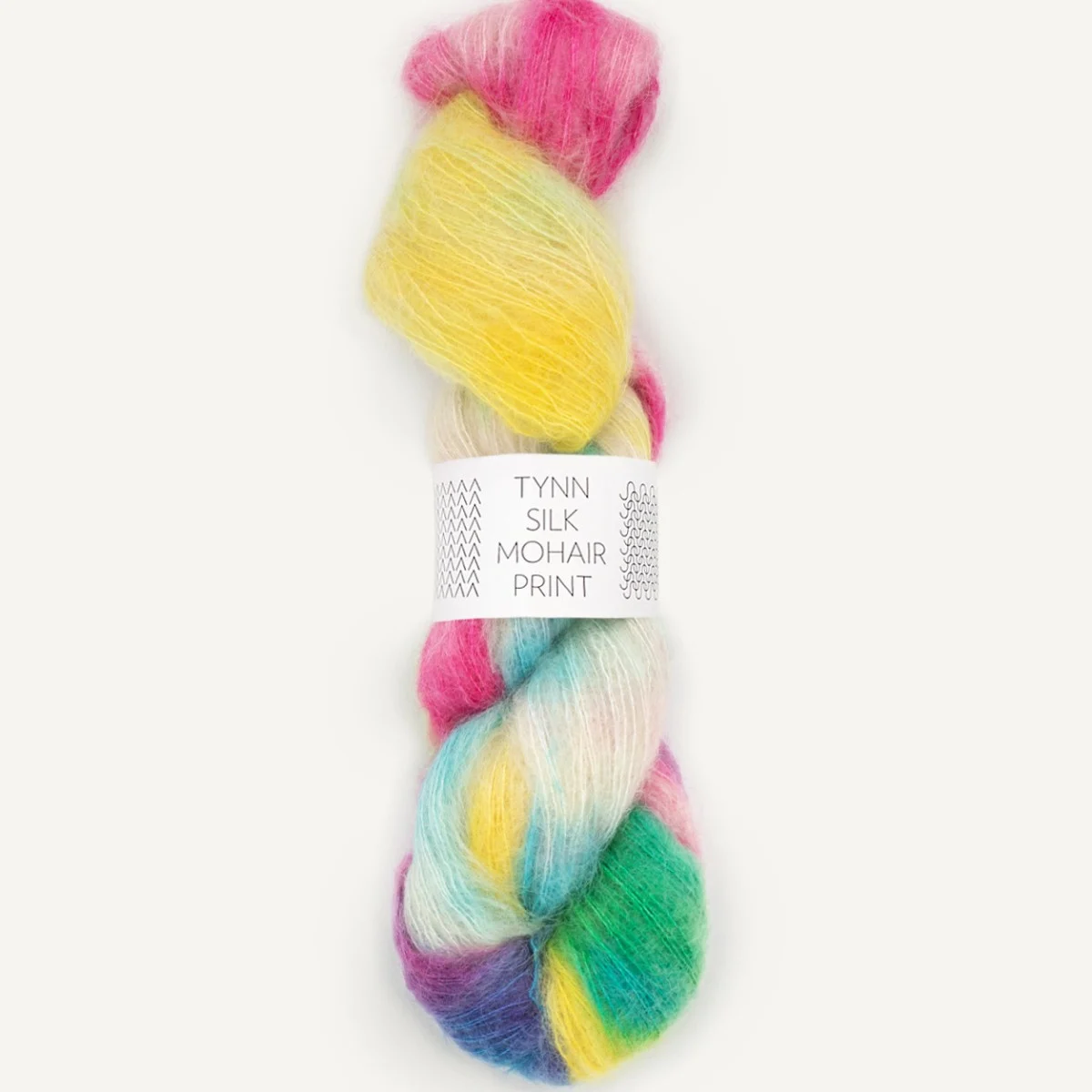 TYNN SILK MOHAIR PRINT - TUTTI FRUTTI (4665)