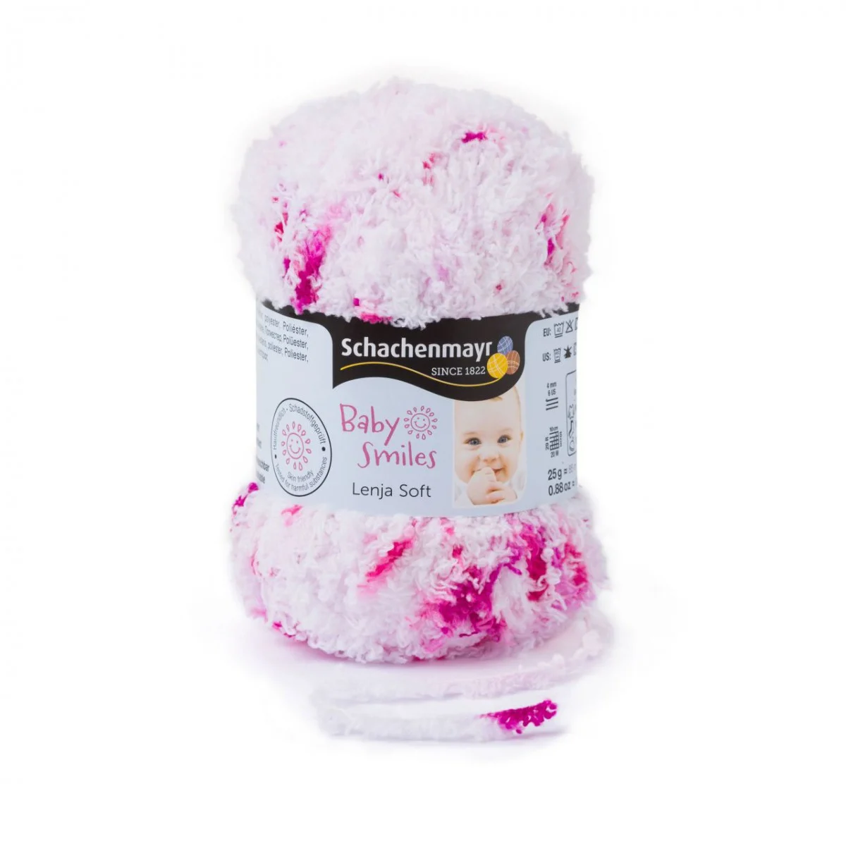LENJA SOFT - Baby Smiles - PINK SPOT COLOR (00081)