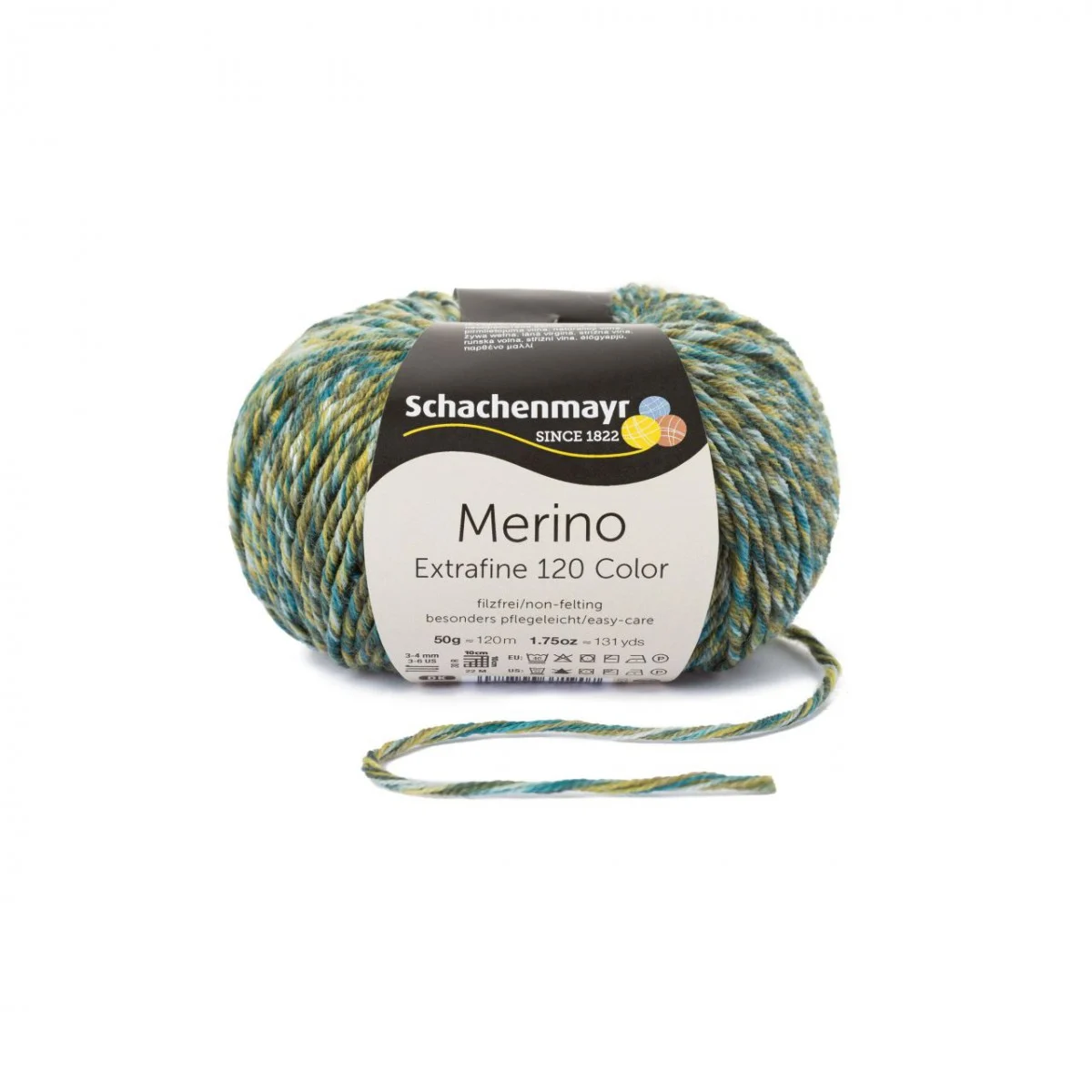 MERINO EXTRAFINE COLOR 120 - OLIVE-GOLD COLOR (00498)