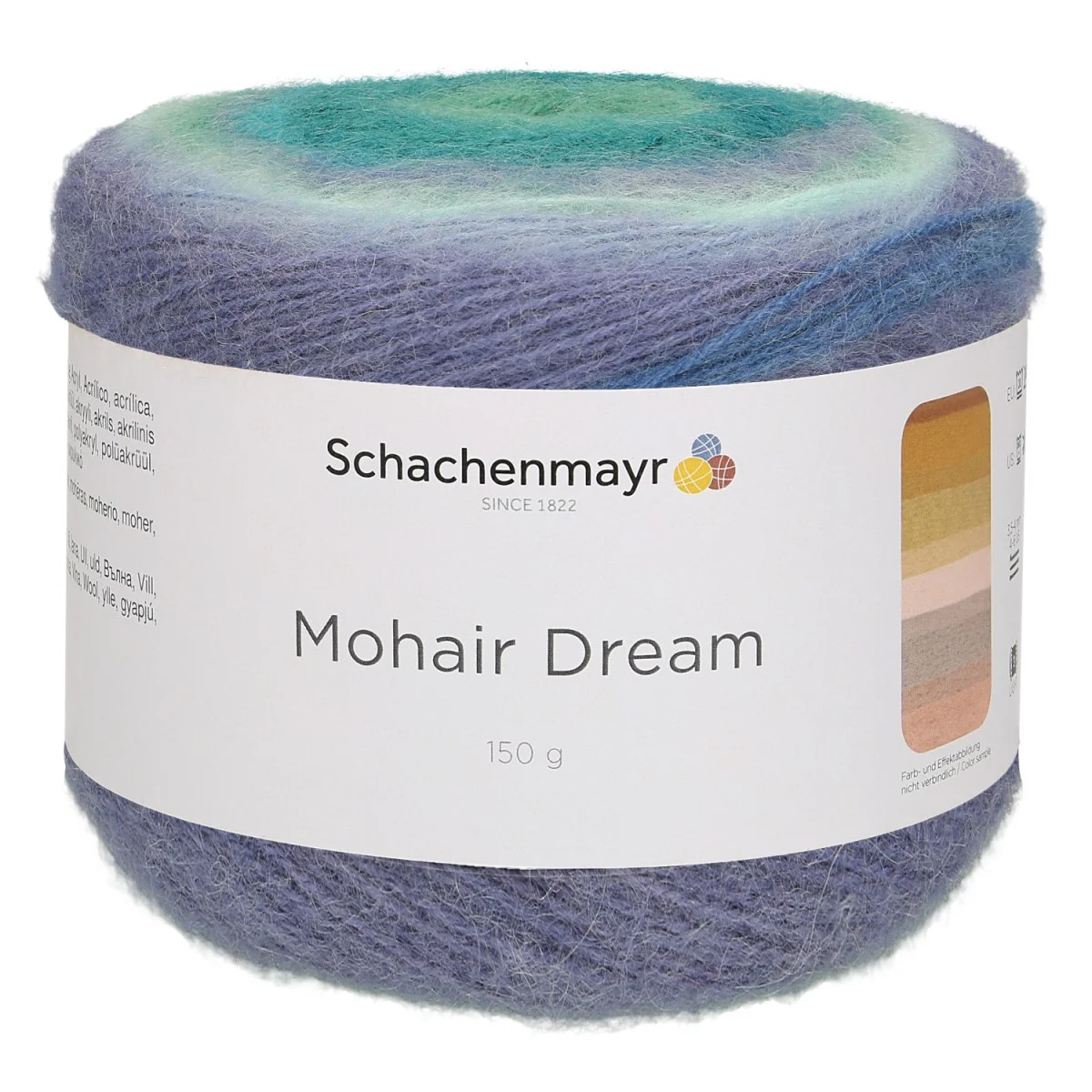 MOHAIR DREAM - PEACOCK COLOR (00084)