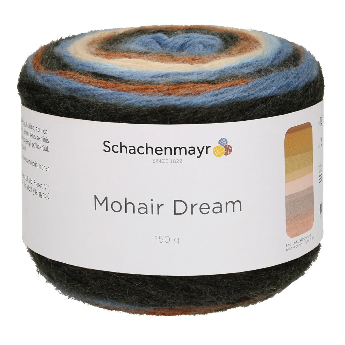 MOHAIR DREAM - TRUE BLUE COLOR (00092)