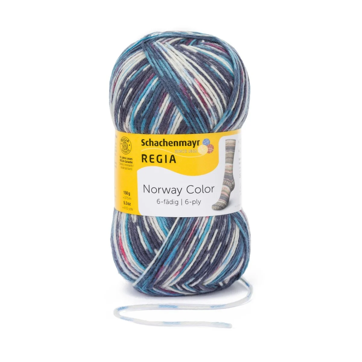 6-FÄDIG COLOR 150g - EIDFJORD COLOR (02789)