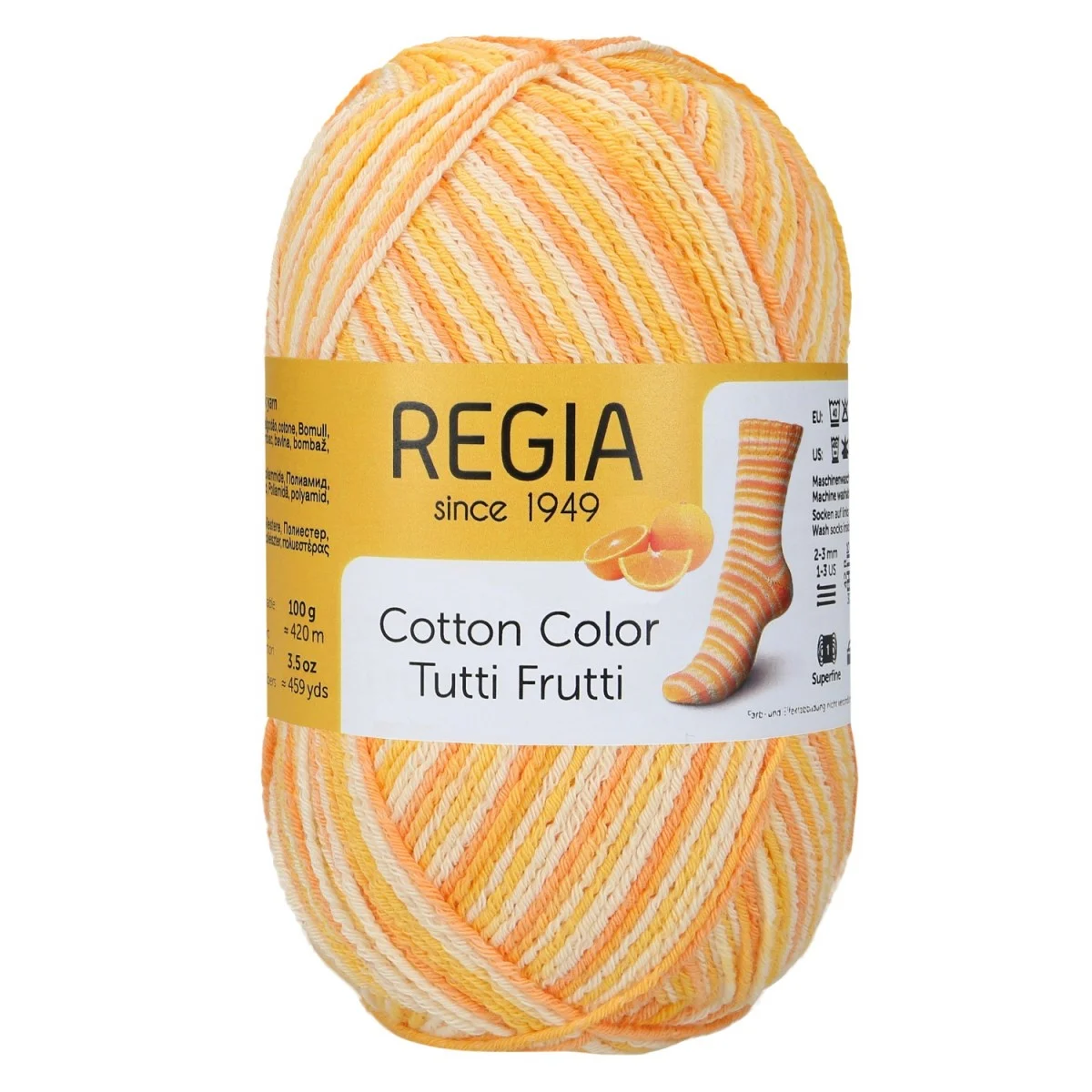 COTTON COLOR - ORANGE COLOR (02416)