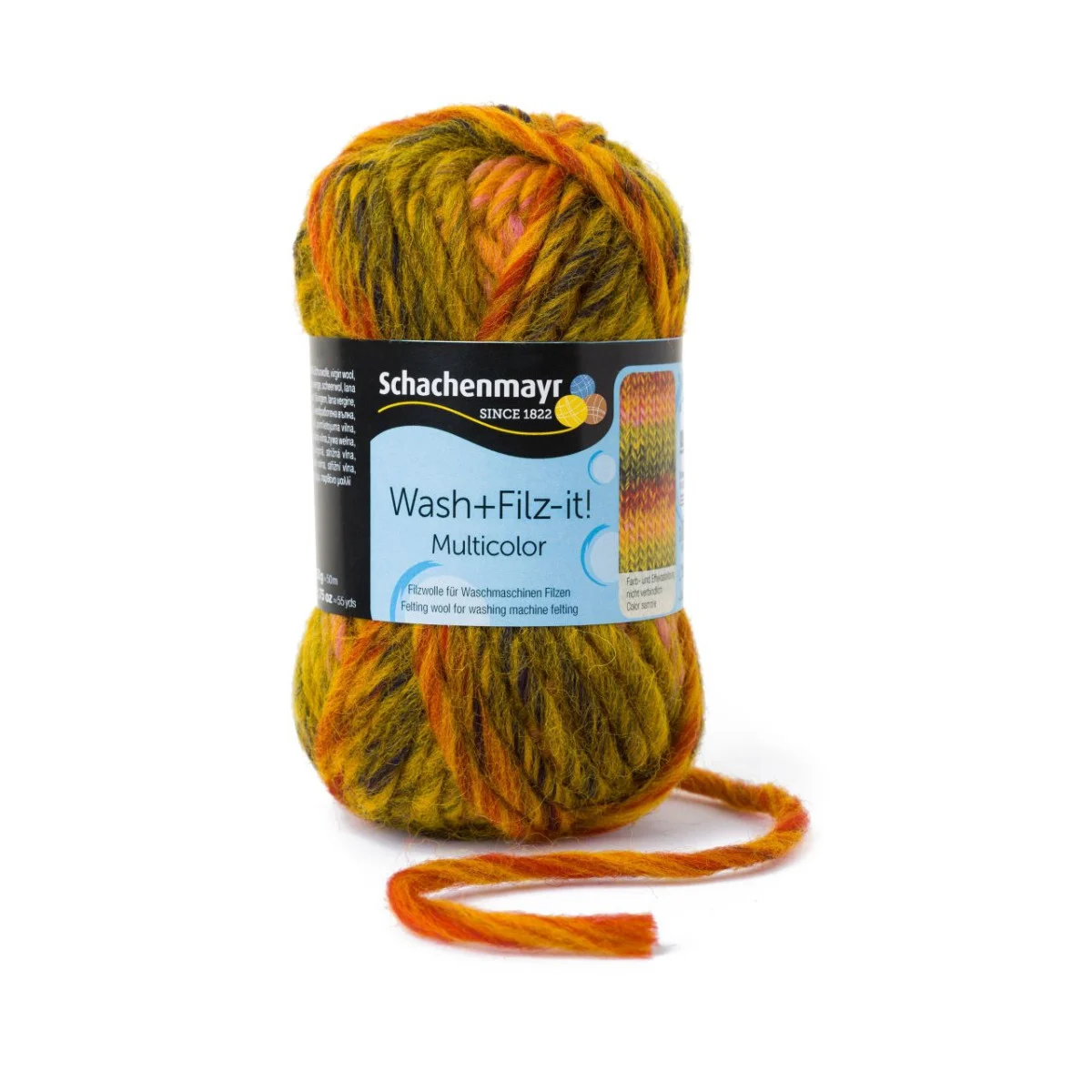 WASH+FILZ-IT! MULTICOLOR - CURRY (00255)