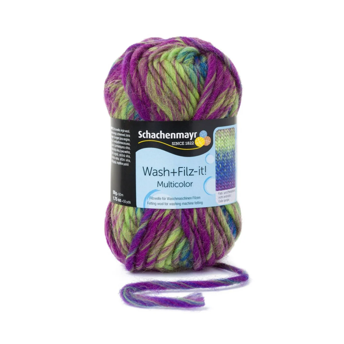 WASH+FILZ-IT! MULTICOLOR - KARIBIK (00224)