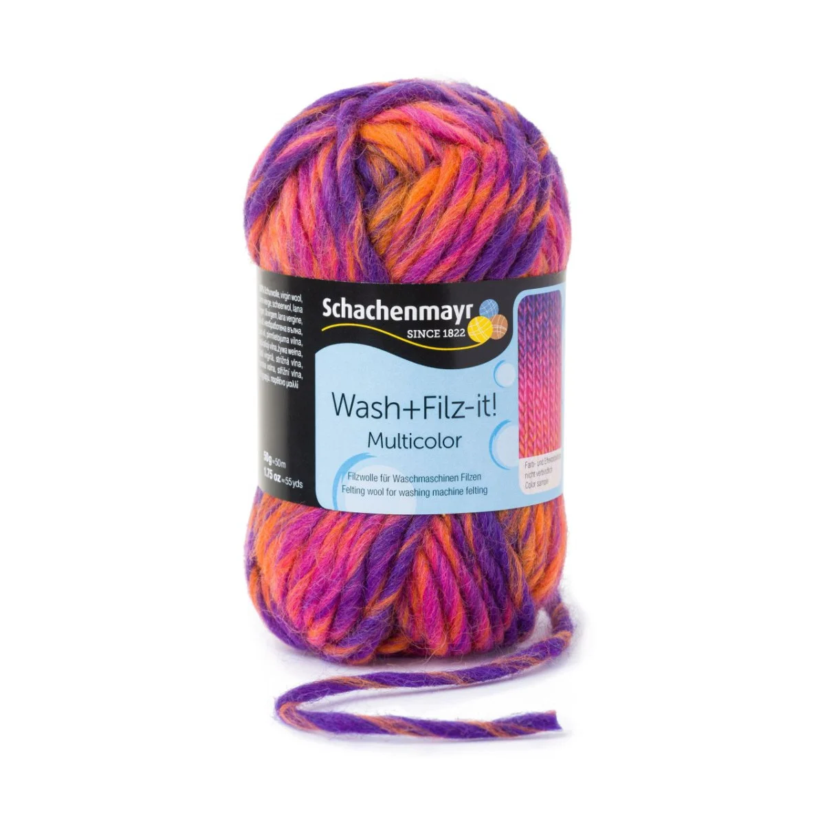 WASH+FILZ-IT! MULTICOLOR - PI-LILAC (00208)